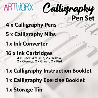 Artworx Calligraphy Pens Set - Image 9