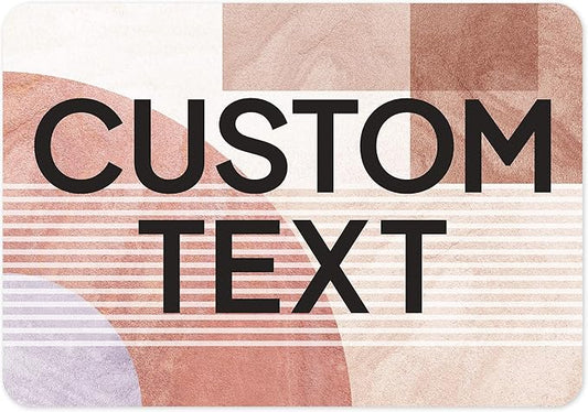 Custom Sign, Custom Street Sign, 11 Font Colors, 13 Font Styles, 4 Hole Options by MySignCenter