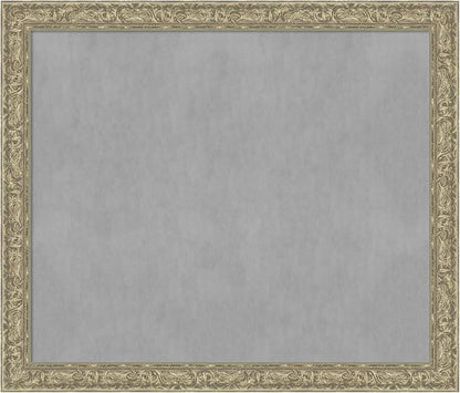 Amanti Art Silver Framed Magnetic Board 47x55 Oversize Vision Board by AmantiArt