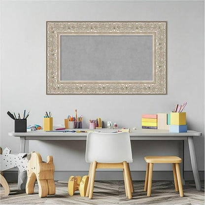 Amanti Art Silver Framed Magnetic Board 19x31 Small Vision Board - Image 5