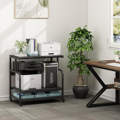 Fannova 32.3" x 18.9" Extra Large Printer Stand Table - Image 6