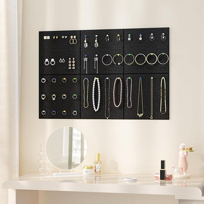 Neatsure Large Cork Board for Wall, 6 Panels Felt Tiles Tack Push Pin Board for - Image 6