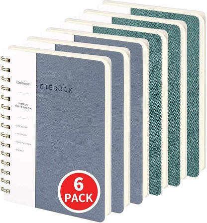 Spiral Notebook-5.75" x 8.125" College Ruled Journal by Oneirom