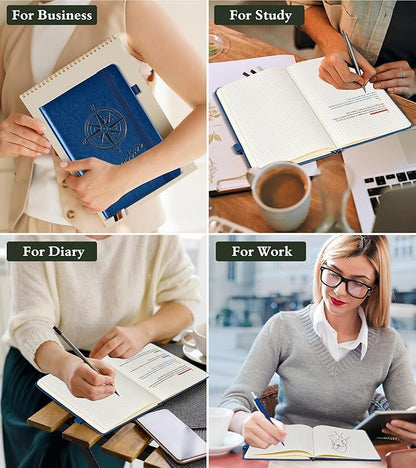 PAIBAS Graph Notebook for Women Men, 160 Pages Grid Paper, Graphing Notebooks - Image 8