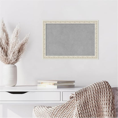 Amanti Art Silver Framed Magnetic Board 14x20 Small Vision Board - Image 7