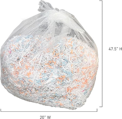 IDEAL Maintenance Combo Pack AC0920H Heavy-Duty Shredder Bags 20”x47”, Case of - Image 8
