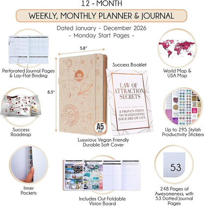 Law of Attraction Planner 2026 Deluxe - Image 2