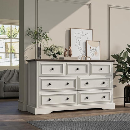 VVFLU Farmhouse 7 Drawer Dresser - Image 3