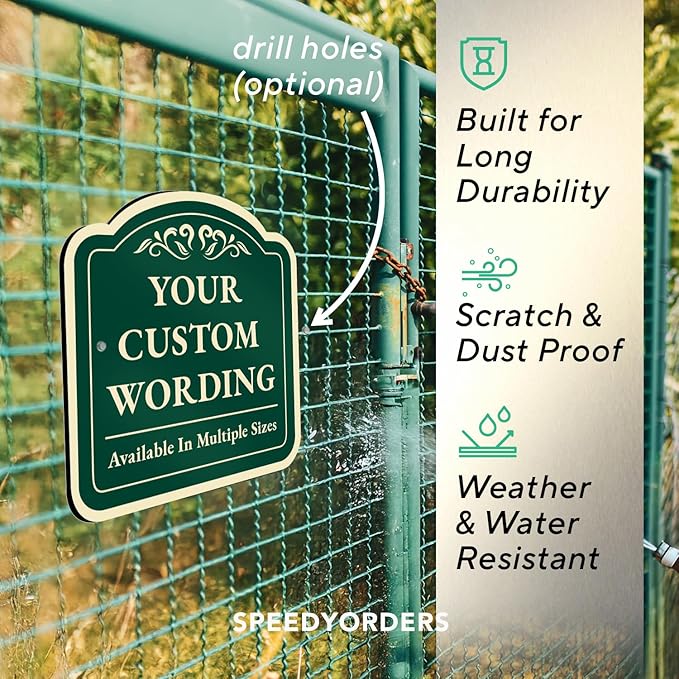 Custom Personalized Metal Signs - Image 6