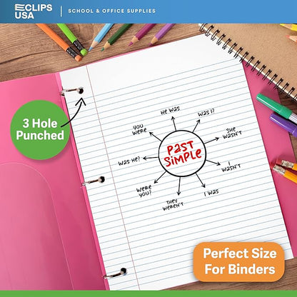 Loose Leaf Paper College Ruled Notebook Paper College Ruled Lined Writing - Image 5