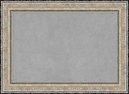 Amanti Art Silver Framed Magnetic Board 21x29 Medium Vision Board by AmantiArt