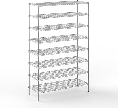 Regal Altair 21" Deep x 54" Wide x 86" Height Wire Shelving Kit | 8-Tier | NSF by Regal+Altair