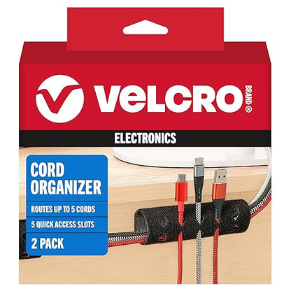 Velcro Brand Cord Organizer for Desk & Nightstand, Valentine’s Gift for Him - Image 6