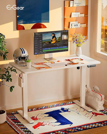 ErGear Height Adjustable Electric Standing Desk, 48 x 24 Inches Sit Stand up - Image 2