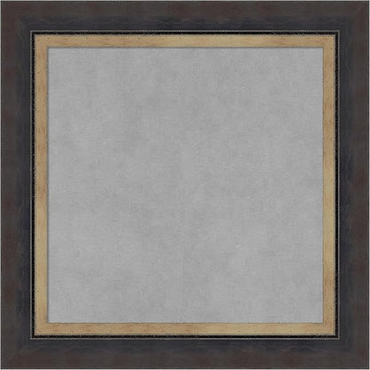 Amanti Art Black Framed Magnetic Board 21x21 Small Vision Board by AmantiArt