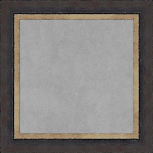 Amanti Art Black Framed Magnetic Board 21x21 Small Vision Board by AmantiArt