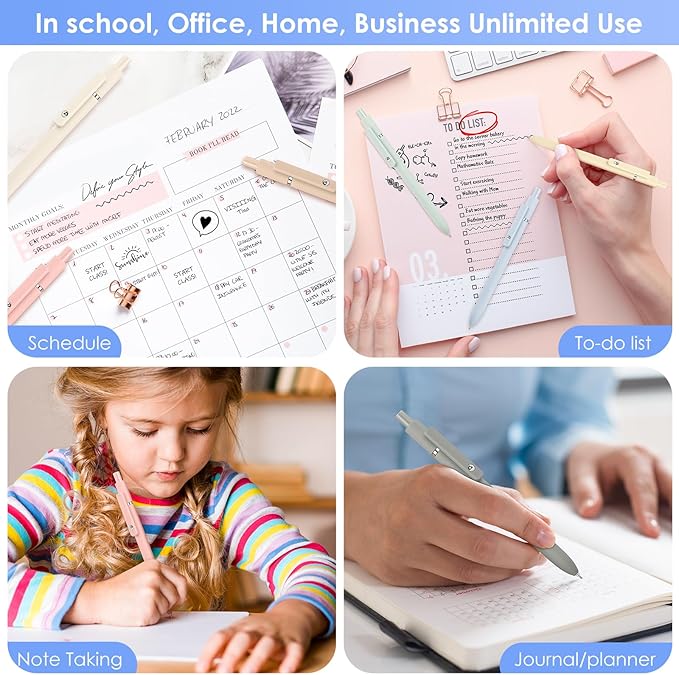 Gel Pens, Cute Teacher Work Desk Accessories Office School Supplies Gifts - Image 6
