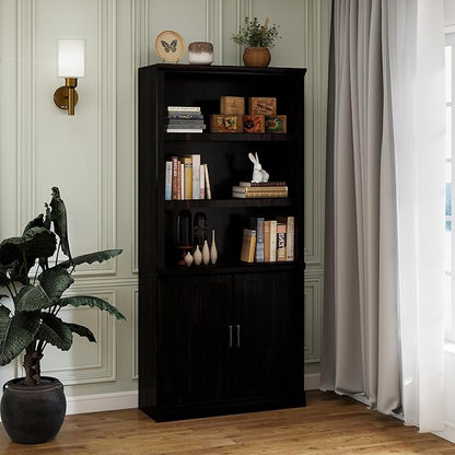Bevfint 70 Inch Tall Bookcase - Image 3