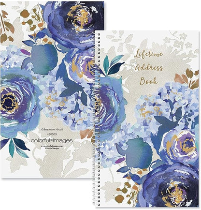 Current Blue Peacock Address Book - Image 4