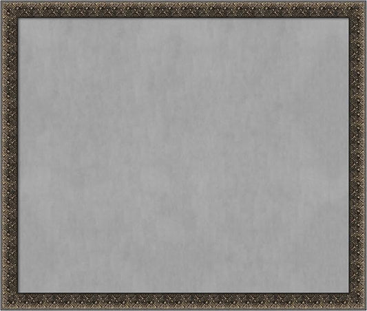 Amanti Art Black Framed Magnetic Board 45x53 Oversize Vision Board by AmantiArt