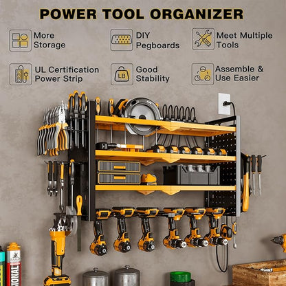 NattyDot Power Tool Organizer Wall Mount - Image 4