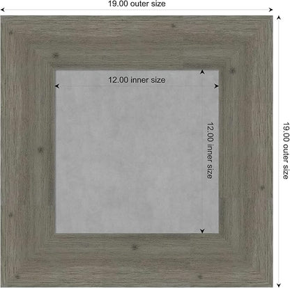 Amanti Art Grey Framed Magnetic Board 19x19 X-Small Vision Board - Image 4