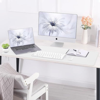 AFIING Leather Desk pad Protector, Large Non-Slip Office Desk Mat - Image 5