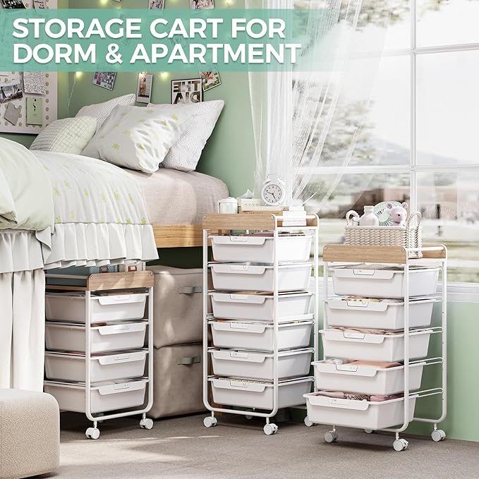 Rolling Storage Utility Cart - Image 8