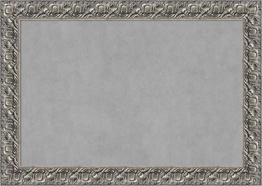 Amanti Art Silver Framed Magnetic Board 30x42 Large Vision Board by AmantiArt