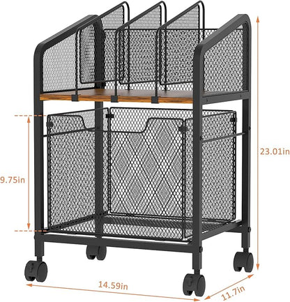 Tiaoheka Rolling File Cabinet - Image 2