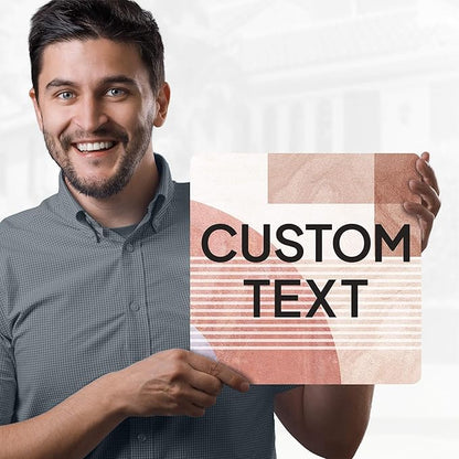 Custom Sign, Custom Street Sign, 11 Font Colors, 13 Font Styles, 4 Hole Options - Image 2