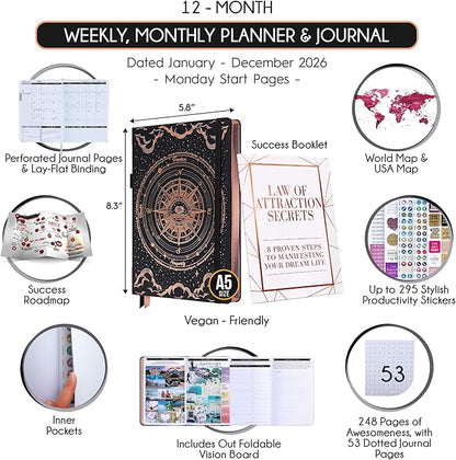 Law of Attraction Planner 2026 Deluxe - Image 2