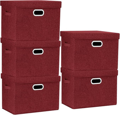 TYEERS Large Collapsible Storage Bins by StorageOrganization