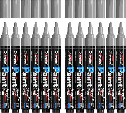 Overseas Silver Paint Pens Paint Markers by Overseas