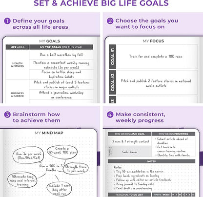 Clever Fox Dated Planner 2026-2027 – Weekly Life Planner Notebook - Image 8