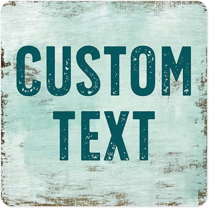 Custom Sign, Custom Street Sign, 11 Font Colors, 13 Font Styles, 4 Hole Options by MySignCenter