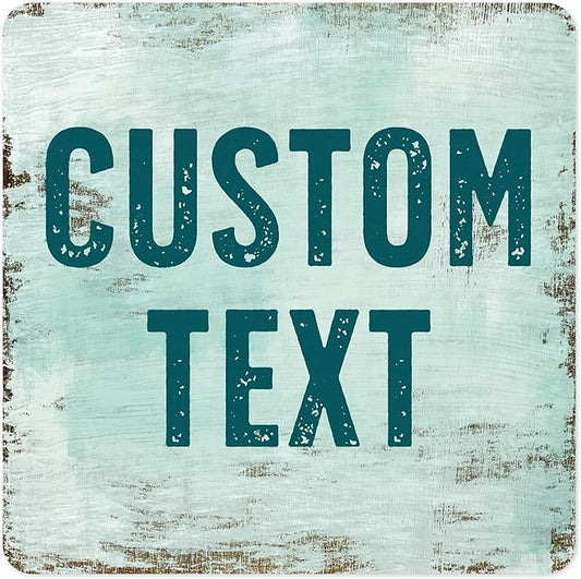 Custom Sign, Custom Street Sign, 11 Font Colors, 13 Font Styles, 4 Hole Options by MySignCenter