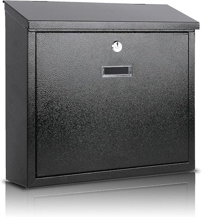 xydled Mail Boxes with Key Lock, Locking Mailbox Wall Mounted, Security Mailbox by xydled