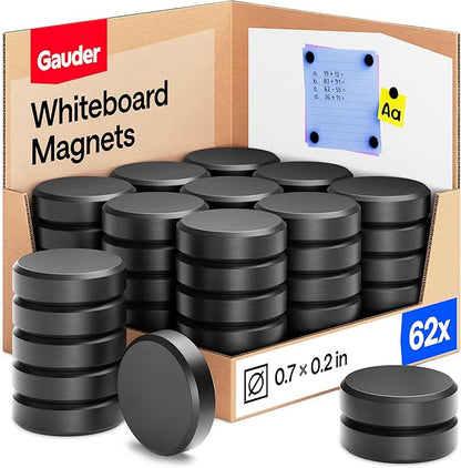 GAUDER Magnets for Whiteboard, Fridge & Bulletin Board by GAUDER