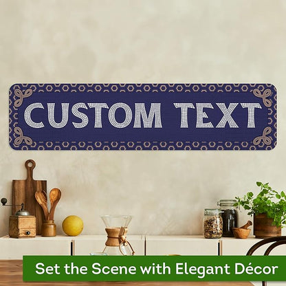 Custom Sign, Custom Street Sign, 11 Font Colors, 13 Font Styles, 4 Hole Options - Image 4