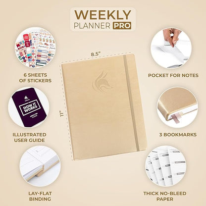 Clever Fox Planner PRO – Weekly & Monthly Life Planner to Increase Productivity - Image 2
