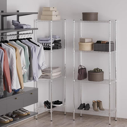 Regal Altair 14" Deep x 30" Wide x 74" Height Wire Shelving Kit | 4-Tier | NSF - Image 2
