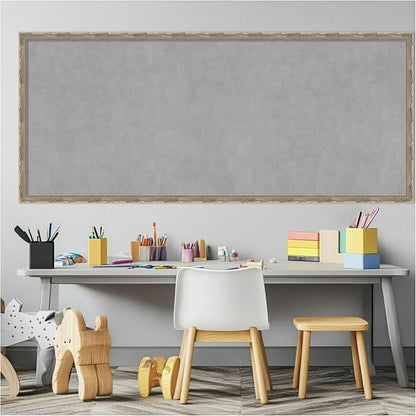 Amanti Art Silver Framed Magnetic Board 22x50 Oversize Vision Board - Image 5