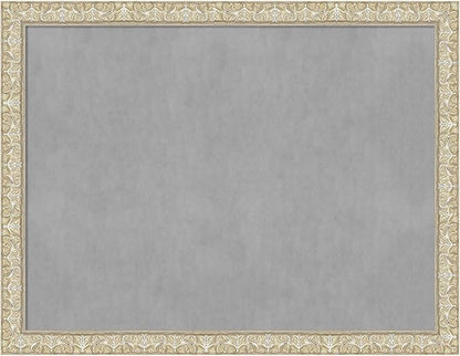 Amanti Art Silver Framed Magnetic Board 20x26 Medium Vision Board by AmantiArt