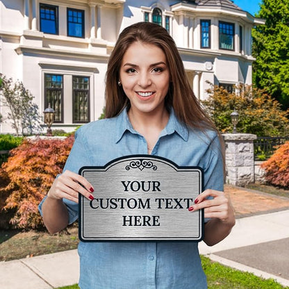 Custom Decorative Sign, Personalized Metal Sign - Image 7