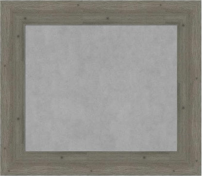 Amanti Art Grey Framed Magnetic Board 27x31 Medium Vision Board by AmantiArt