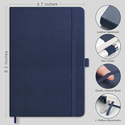 RETTACY Bullet Dotted Journal Notebook, 320 Numbered Pages, A5 Medium Size - Image 2