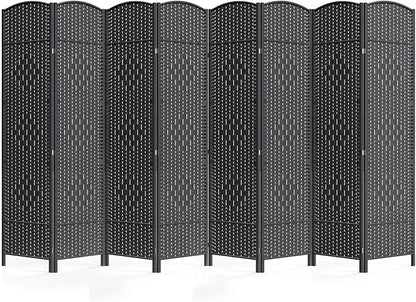Cocosica 8 Panel Room Divider, 6Ft Folding Privacy Screen, Tall by cocosica
