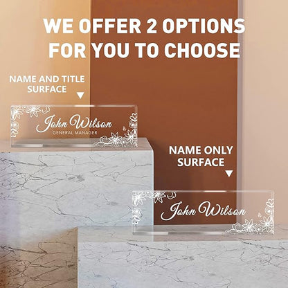 SalaGraphics Custom Engraved Acrylic Name Plates - Image 2