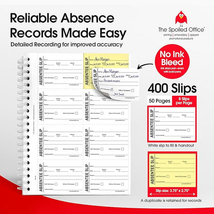 The Spoiled Office Absentee Slip Book - Image 2